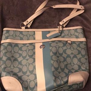 COACH HERITAGE TOTE BAG
